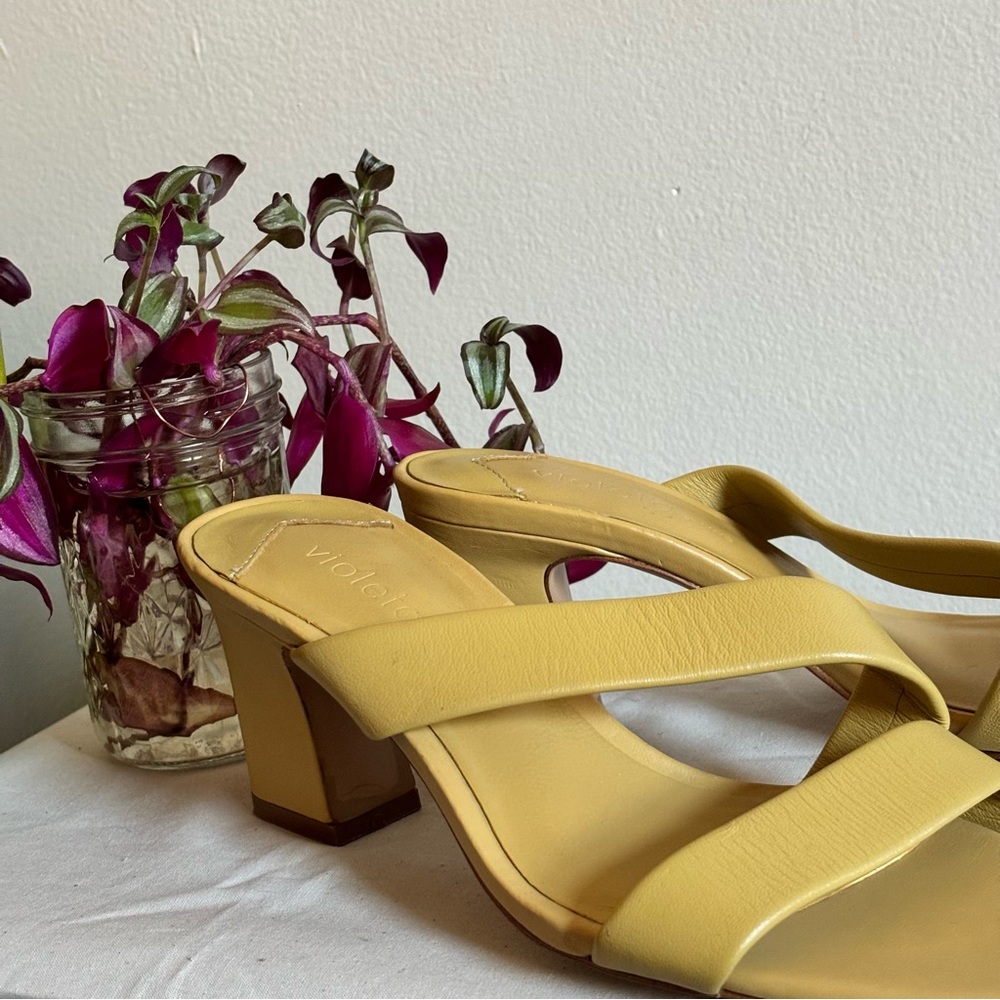 Mango Block Heel Mule - image 6